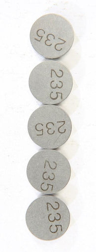 K&L Supply - 13-7686 - 13.00mm Valve Shim Refill, 2.35mm (5 Pack)