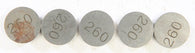 K&L Supply - 13-7691 - 13.00mm Valve Shim Refill, 2.60mm (5 Pack)