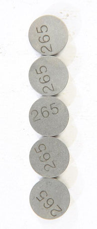 K&L Supply - 13-7692 - 13.00mm Valve Shim Refill, 2.65mm (5 Pack)