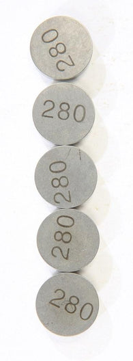 K&L Supply - 13-7695 - 13.00mm Valve Shim Refill, 2.80mm (5 Pack)