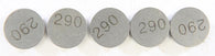 K&L Supply - 13-7697 - 13.00mm Valve Shim Refill, 2.90mm (5 Pack)