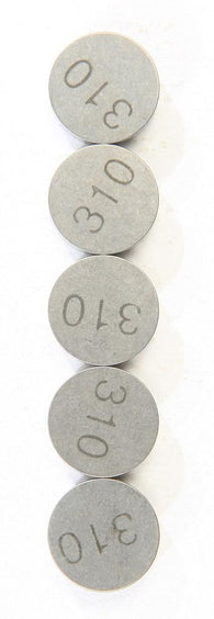 K&L Supply - 13-7701 - 13.00mm Valve Shim Refill, 3.10mm (5 Pack)
