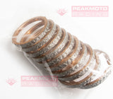 K&L 16-4144 Exhaust Pipe Gasket 38.4x45.75x5.08mm 10 Pack for Suzuki 14181-22D01
