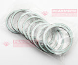K&L 16-5536 Exhaust Pipe Gasket (10 Pack) For Suzuki GSXR1100 1989-1992