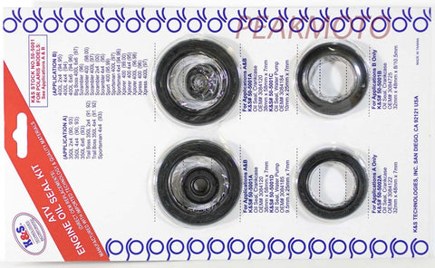 K&S Technologies - 50-5001 - Engine Oil Seal Kit