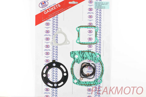 Honda CR80R CR85R 1992-2007 Top End Gasket Kit K&S Technologies 71-1009T