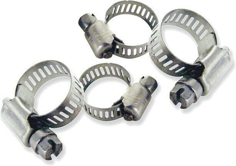 Motion Pro - 12-0022 - Stainless Steel Hose Clamps, 1/4in.-5/8in. Hose 10 Pack