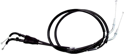 Motion Pro - 03-0408 - Black Vinyl Push/Pull Throttle Cable Set