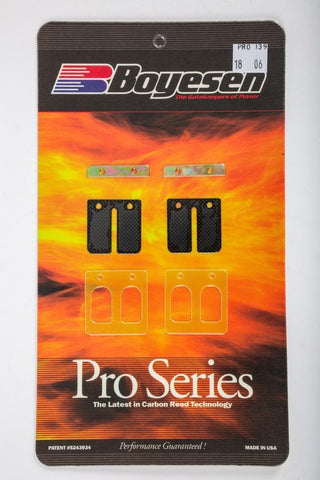 Boyesen PRO-139 Pro Series Carbon Reeds Kawasaki KX65 2000-2019 For Stock Cages