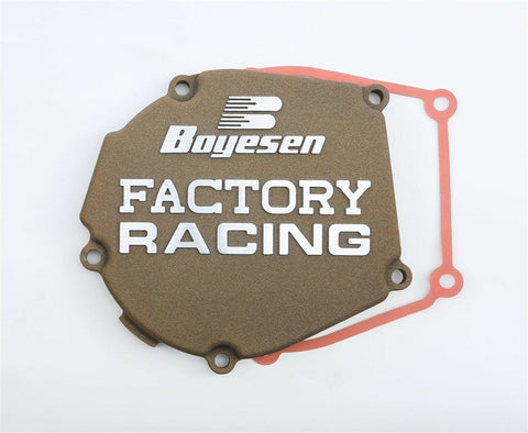 Boyesen SC-12AM Factory Ignition Cover, Magnesium Kawasaki KX250 2005-2007 (2T)