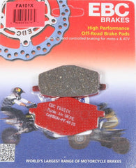EBC - FA101X - X Series Carbon Brake Pads YAMAHA TT-R225 1999-2003 Front