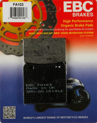 EBC - FA103 - Organic Brake Pads