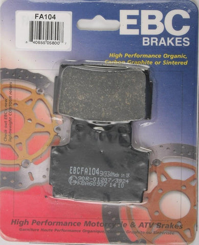 EBC - FA104 - Organic Brake Pads YAMAHA XJ 600 S Seca II 92-98  Rear