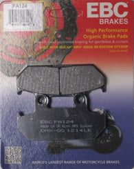 EBC - FA124 - Organic Brake Pads HONDA CBR1000F Hurricane 1987-1988  Front