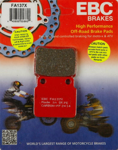 EBC - FA137X - X Series Carbon Brake Pads