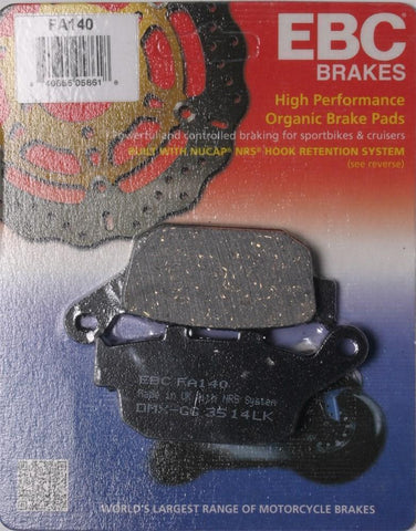 EBC - FA140 - Organic Brake Pads HONDA NT650 Hawk GT 88-91  Rear