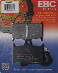 EBC FA145 Organic Brake Pads For Suzuki GSX-R600 W 1992-1993  Front