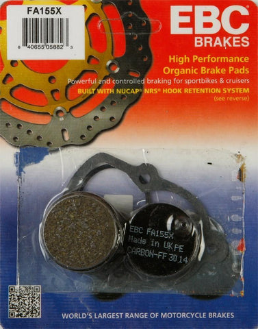 EBC - FA155X - X Series Carbon Brake Pads YAMAHA YFS200 Blaster 1988-2002  Rear