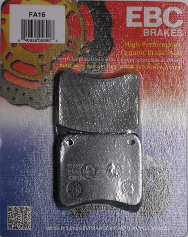 EBC - FA16 Organic Brake Pads TRIUMPH T140 E Bonneville 1978-1983 Front or Rear