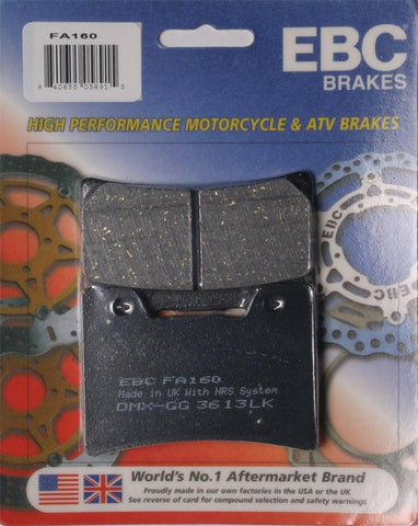 EBC - FA160 - Organic Brake Pads YAMAHA FJ 1200 A 92-93  Fron