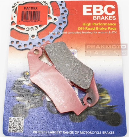 EBC FA185X - X Series Carbon Brake Pads Honda CR125R 95-07, CRF230F 03-15 FRONT