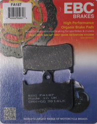 EBC - FA187 - Organic Brake Pads
