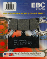 EBC - FA188 - Organic Brake Pads