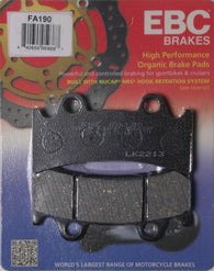 EBC - FA190 - Organic Brake Pads TRIUMPH Daytona Super III 1994-1997 Front
