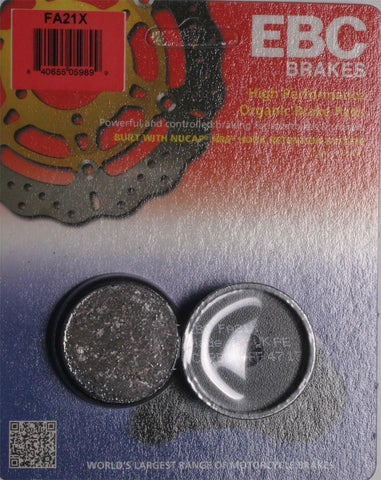 EBC FA21X - X Series Carbon Brake Pads YAMAHA YFM350FW Big Bear 1987-1995 Rear