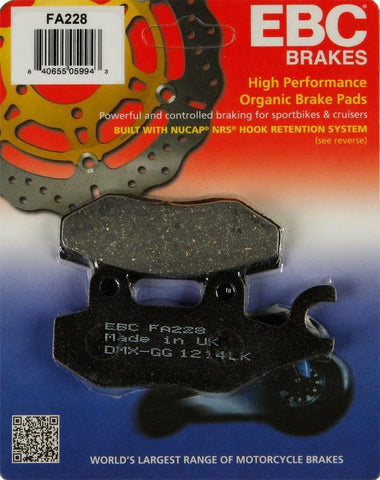EBC - FA228 - Organic Brake Pads