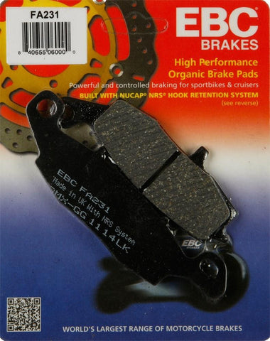 EBC - FA231 - Organic Brake Pads