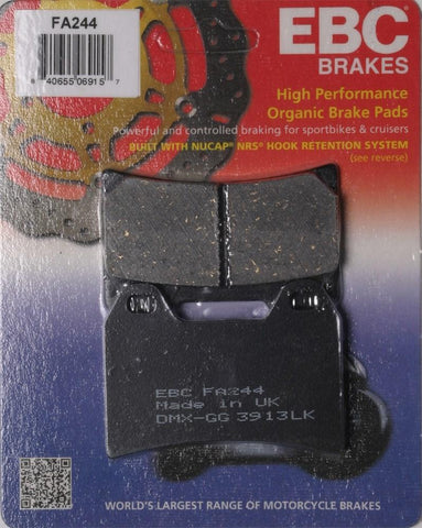 EBC - FA244 - Organic Brake Pads