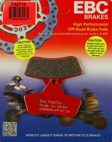 EBC - FA271X - X Series Carbon Brake Pads
