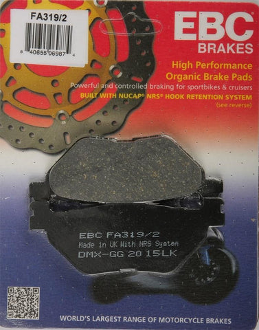 EBC - FA319/2 - Organic Brake Pads