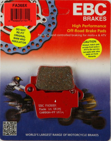 EBC - FA368X - X Series Carbon Brake Pads