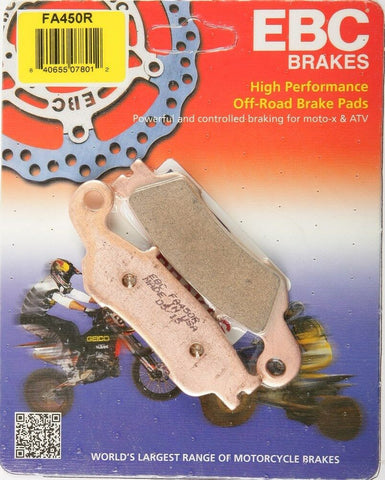 EBC - FA450R - R Series Sintered Brake Pads Yamaha YZ125 YZ250 2008-2016 FRONT