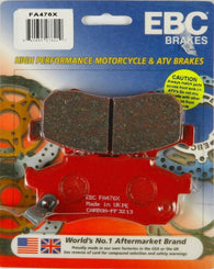 EBC FA476X - X Series Carbon Brake Pads HONDA MUV 700 Big Red 09-13 Left, Front