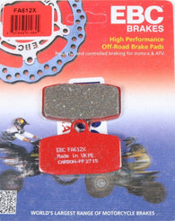 EBC - FA612X - X Series Carbon Brake Pads KTM 85SX 85 SX 2012-2016 FRONT