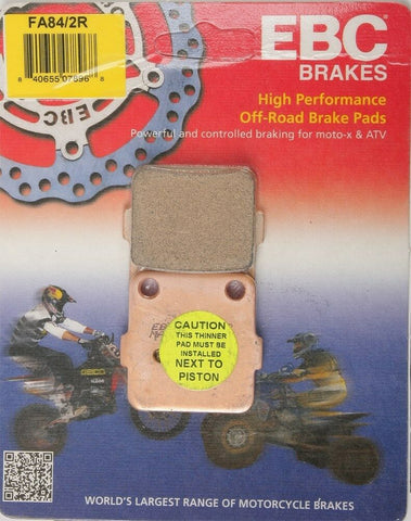 EBC FA84/2R R Series Sintered Brake Pads Honda ATC200X 83-85, ATC250R 1982 REAR
