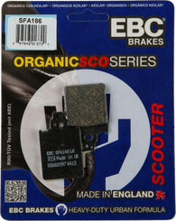 EBC SFA186 SFA Oragnic Scooter Brake Pads (Made In The UK)