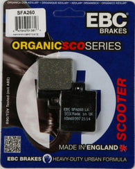 EBC SFA260 SFA Oragnic Scooter Brake Pads (Made In The UK)