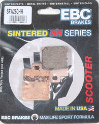 EBC SFA260HH SFA Sintered Scooter Brake Pads (Made In USA)