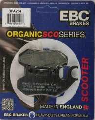 EBC SFA264 SFA Oragnic Scooter Brake Pads (Made In The UK)