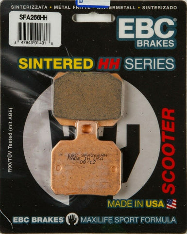 EBC SFA266HH SFA Sintered Scooter Brake Pads (Made In USA)