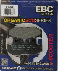 EBC SFA323 SFA Oragnic Scooter Brake Pads (Made In The UK)