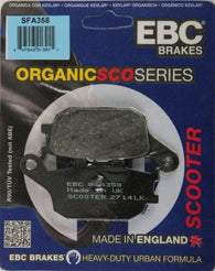 EBC SFA358 SFA Oragnic Scooter Brake Pads (Made In The UK)
