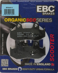 EBC SFA411 SFA Oragnic Scooter Brake Pads (Made In The UK)