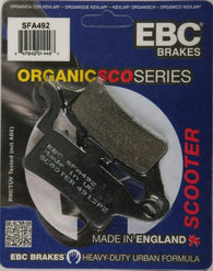 EBC SFA492 SFA Oragnic Scooter Brake Pads (Made In The UK)