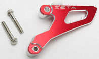 ZETA ZE80-9355 Red Sprocket Drive Cover Guard Honda CRF250R 10-17, CRF450R 09-16