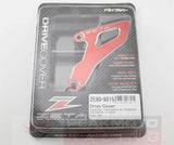 ZETA - ZE80-9015 Red Drive Cover Guard Honda CRF250R 04-09, CR250R 02-07